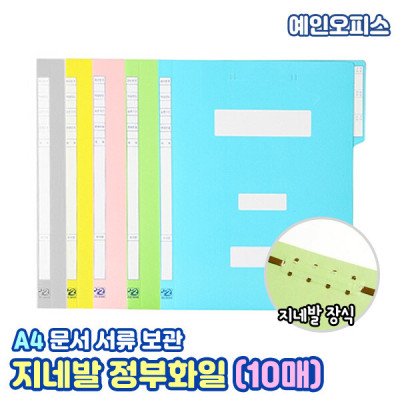 Centipede government files (10 pieces) A4 file iron filings document storage