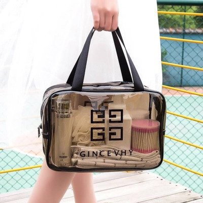 Large SizeHandleTransparentTravelWaterproofPouches
