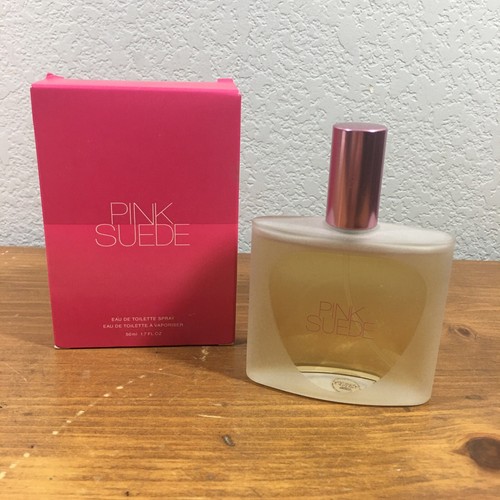 Avon PINK SUEDE Perfume For Women Eau de Toilette Spray 1.7 Oz new in Box