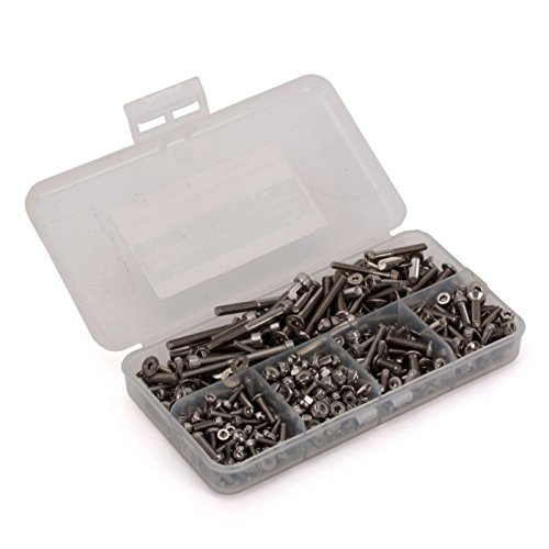 Dynamite Stainless Steel Screw Set: HPI Baja 5B/5T, DYNH2000