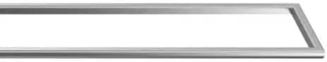 wedi Linear Drain Frame (Stainless Steel Natural Polish, 32 in. 2 9/16 in. x 1/4 in.) Shower Floor Drain Frame, Floor Shower Drain Frame