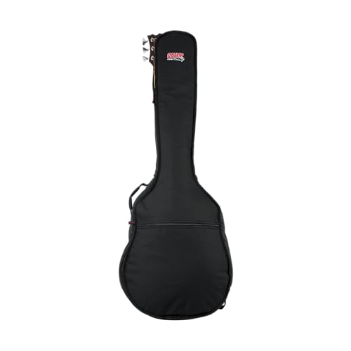 Gator Cases Foam Padded Acoustic Bass Guitar Gig Bag, Fits Acoustic Bass Guitars up to 49.3 in Length GBE-AC-BASS