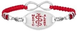 MEDICALERT Infinity Medical ID Bracelet