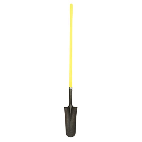 SS14L-E Ergo Power Sharp Shooters Drain Spade, 14 Hollow Back Blade, Ergo Grip, 16 Gauge, 48 Long Handle,72091