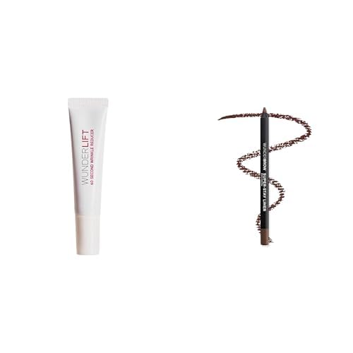 Wunderbrow Wunderlift Wrinkle Reducer Serum, and Super Stay Liner in Rich Cocoa Instantly lifts, brightens and refreshes eyes, Vegan and Cruelty-Free
