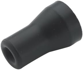 Saliva Ejector Tip Push-on Autoclavable, Black, Pkg of 5