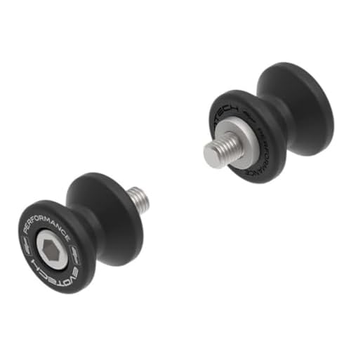 Evotech Performance Paddock Stand Spools - Bobbins compatible with some KTM  Other Makes. Check Models & Years. PRN012553-16