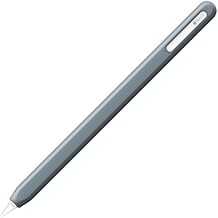 UPPERCASE Designs NimbleSleeve Premium Silicone Case Holder Protective Cover Sleeve Compatible with iPad Apple Pencil Pro and 2nd Generation Only Mineral Gray