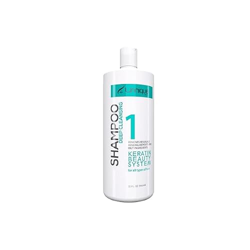 UNNIQUE Deep Cleansing Shampoo - Clarifying Shampoo for Build Up, Dirt and Oil On Hair Residue Remover for Pre-Treatment Hair Preparation 32 Fl Oz
