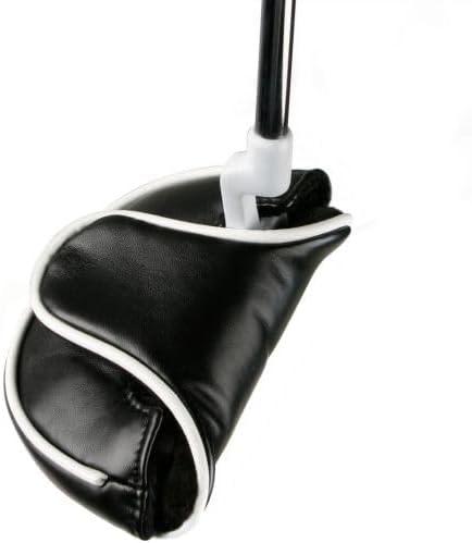 Sahara No-Logo Synthetic Leather Mallet Putter Headcover