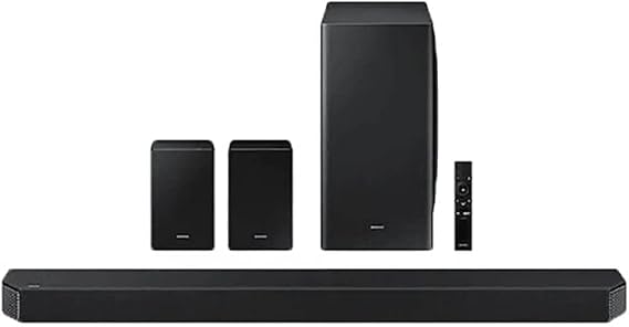 SAMSUNG HW-Q950A 11.1.4ch Soundbar with Dolby Atmos/DTS:X Alexa Built in(2021), Black