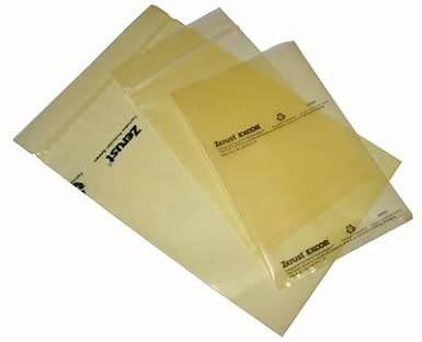 Zerust 10" x 18" Rust Prevention Multipurpose Poly Bag with Plain Closure with Corrosion Prevention and Protection - Pack of 3 - Made in the USA