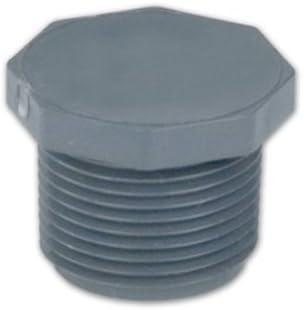 Spears 850-007 PVC Schedule 80 Plugs, MIPT, 3/4-Inch