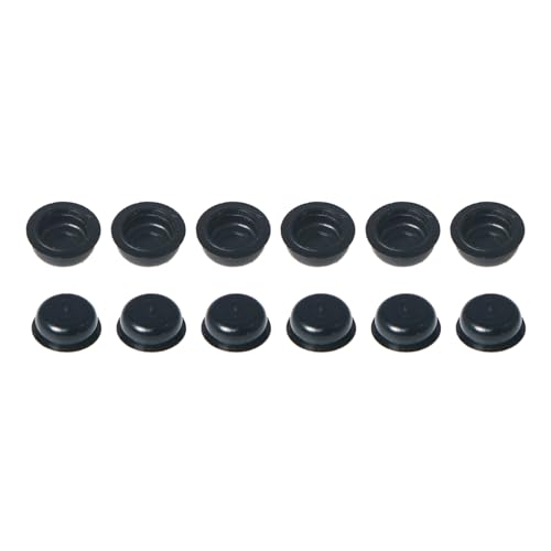 12Pcs Locator Replacement Male Retention Inserts Caps Black - Processing Male