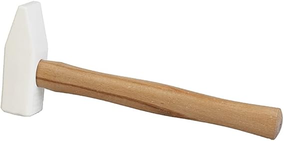 Eltos Plastik Hassas Çekiç, Yumuşak Darbeli, Polipropilen Başlık, Ergonomik, Kaymaz Saplı, Hafif, Dayanıklı Çekiç, Ahşap, Montaj, Model Yapımı İçin, Profesyonel El Aleti, EHC500