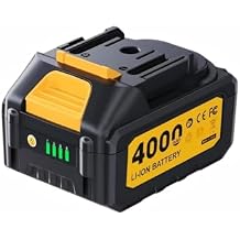 JESMAIK 21V 4000mAh Lithium-Ion Replacement Battery, Compatible with JESMAIK Cordless Impact Wrench, Smart LED Indicator, Fast Charging, High-Capacity & Long-Lasting, Safe Multi-Protection