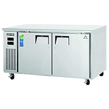 ETRF2 59-1/4' Two-Door Side Mount Undercounter Dual Temp Refrigerator/Freezer Combo, 18-Cubic Feet, NSF