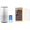 Levoit Air Purifier and Aroma Pads Bundle for Home Large Room Up to 1980 Ft2, 16 Pack Humidifier Replacement Filters