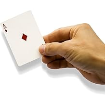 MilesMagic Magician's Deluxe Card Catcher Gimmick Cards Appear Produce from Hand Palm or Catching from Mid Air for Close Up Street Stage Real Magic Trick
