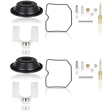 2-Pack Carb Carburetor Repair Kit Replacement for Kawasaki EX250 250R 2001-2013
