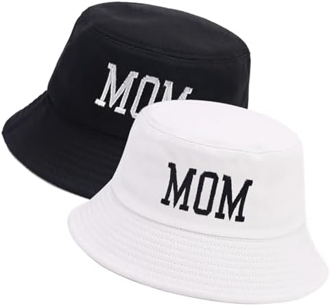 XYIYI 2 Pack Unisex Bucket Hat for Women Men Summer Beach Fishing Hat Sun Hat