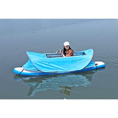 Jagahaha Stand Up Paddle Tent Floating SUP Shade for Adults, Beach & Water Camping, Pop-Up Design with 4 Quick Release Straps, 50 UV Protection, Storage Bag