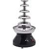 Large Commercial Chocolate Fountain Machine 5 Tier Electric Chocolate Fondue Fountain, 230W 86-230F 7lb Capacity Stainless Steel Chocolate Fondue Tower for Party Wedding Birthday Event