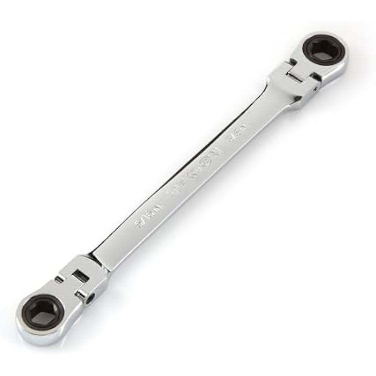 TEKTON 516 x 38 Inch Flex Ratcheting Box End Wrench | WRN76003