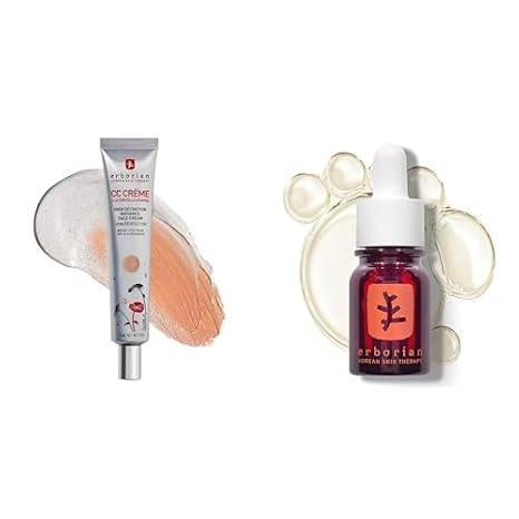 Erborian Color Correcting CC Cream & Multi-Perfecting Night Oil Serum Bundle