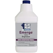 BLUE BEAR 700DG Emerge Degreaser Low-Odor, Biodegradable Cleaner Removes Oil, Grease, Dirt & Grime from Concrete, Tile, Wood, Stone & Tools Safe for Heavy-Duty & Everyday Cleaning 1 Qt