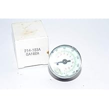 214-103A 0-11BAR, 0-160PSI, 1.5IN FACE, 1/8IN NPT, Pressure Gauge
