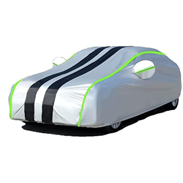 Car Cover For Skoda Kodiaq 2016-2024 | Durable Dustproof Car Cover Outdoor Full Car Cover Sun Waterproof Car Cover, Scratch ProofDurableBreathableUv Protection With Zip Cotton Lined  Color : C