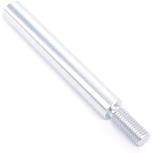 4'' Auto Shift Knobs Extension DIY Car Manual Gear Shifter Lever Extender Rally Drift (M10*1.5, Silver)