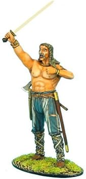 ROM032 German Warrior with Raised Sword