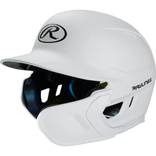 Rawlings | MACH Adjust Baseball Batting Helmet | Adjustable Face Guard | Matte | JR & SR Sizes | Multiple Colors