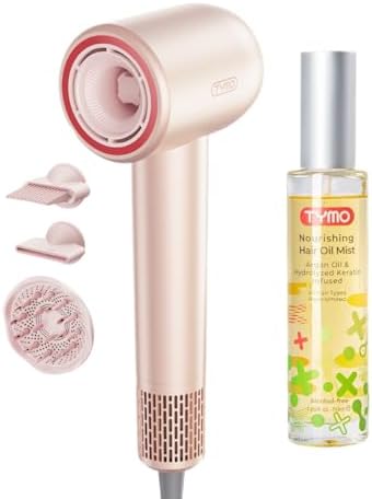 TYMO AIRHYPE Compact Blow Dryer + TYMO Hair Oil Spray