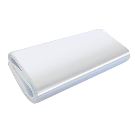 Heat Shrink Wrap Bags 100Pcs 10x14 Inches Professional Grade POF Heat Shrink Wrap is Used to Store Wrap Embellished, Gift Baskets, Shoes, Jars, Industrial Grade PVC Shrink Wrap Bags Transparent