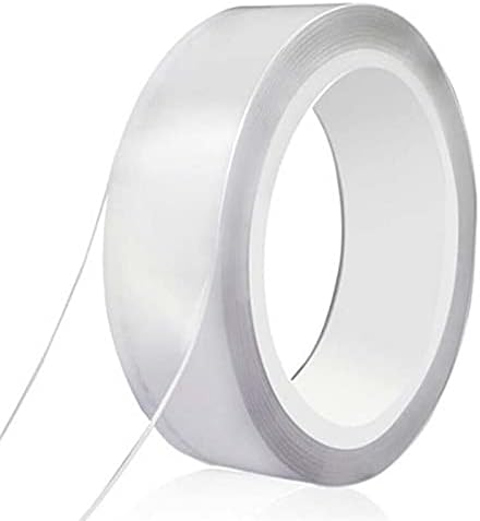 3M Double Sided Nano Tape 5M Monster Tape Double Face Wall Stickers Home Appliance 1/2M Waterproof Reusable Heat Resistant Tapes (Color : Nano Tape, Size : 1M_2MM_30MM)