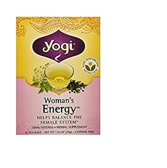 Yogi Tea,16 Tea Bags Women`s Energy, 1 Pack