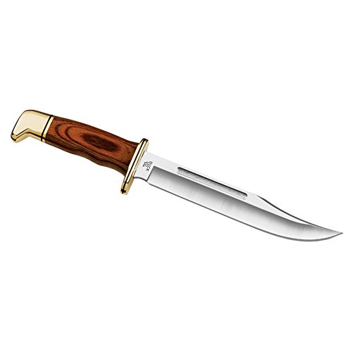 Buck Knives 0120BRS General Cocobola Dymondwood Fixed Blade Knife with Genuine Leather Sheath