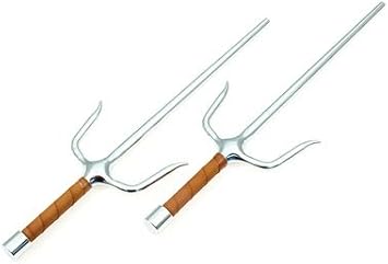 Round Sai - Chrome Finish - 21.5 inch Length