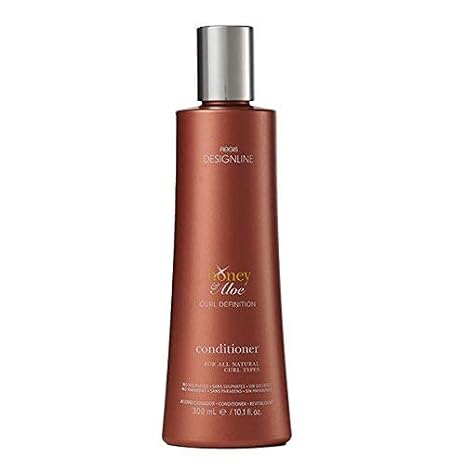 DESIGNLINE Honey & Aloe Conditioner, 10.1 oz - Regis Detangles Hair and Helps Prevent Frizz, Flyaways, and Unwanted Volume, Creating the Perfect Frizz-Free Finish