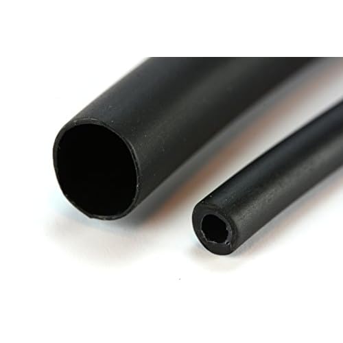 TEMCo 38 Marine Heat Shrink Tube 3:1 Adhesive Glue Lined 4 ft Black