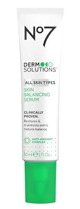 Boots No7 Derm Solutions Skin Balancing Serum Suitable for All Skin Types 30ml