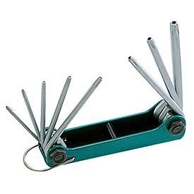 Pro'sKit 800-052 Folding Security Torx Set..T9 to T40