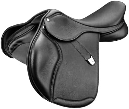 Close Contact Leather English Jumping Horse Riding Saddle & Tack 12" to 18" Seat Brown Black ST-022