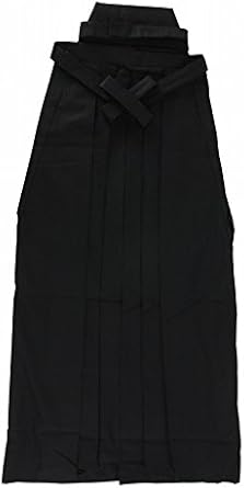 Edoten] Japanese Samurai Hakama Uniform Black Under S