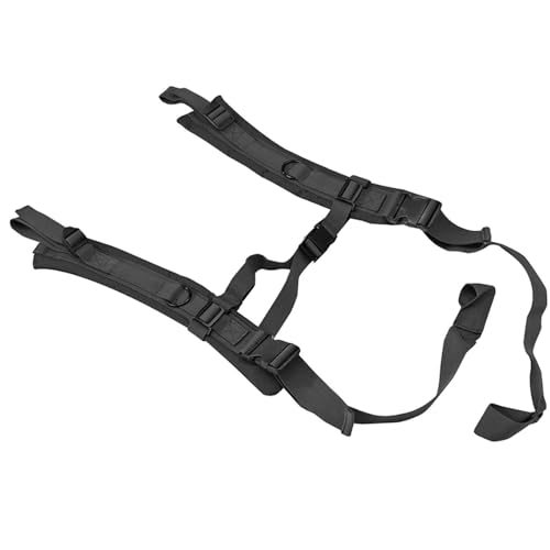 US Peacekeeper Products Backpack Straps Black,P30302