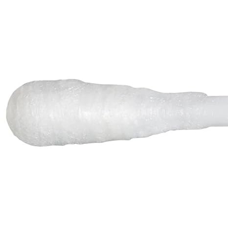 Puritan 25-806 1PD Standard Polyester Tip Applicator, Case, 10 Boxes, 1000 Applicators, Standard Polyester, Polystyrene Shaft, 6", Sterile, Individually Wrapped, 100 per Box