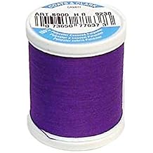 Coats Thread & Zippers Dual Duty XP General Purpose Thread, 125-Yard, Bright Purple